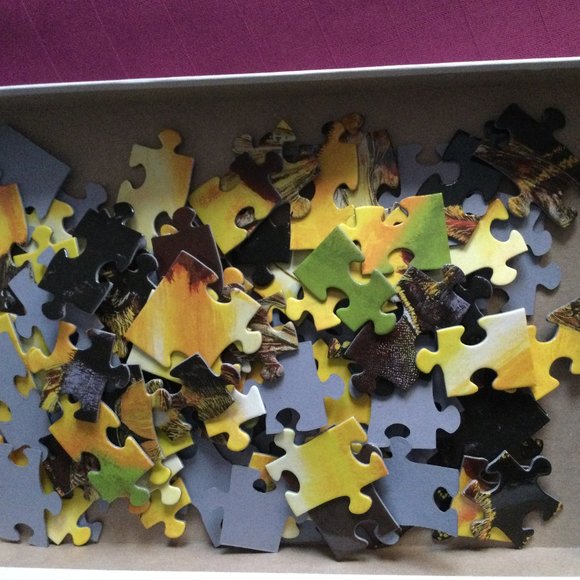 Melisa and Doug jigsaw puzzle Sunflower snack 100 pcs Bee on Sunflower - Picture 2 of 4